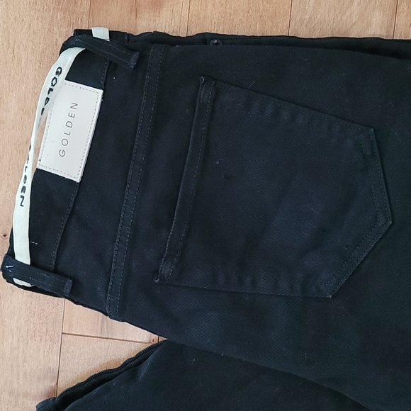 NWOT GOLDEN DENIM Mens Black Jeans - Size 32 - Picture 7 of 10